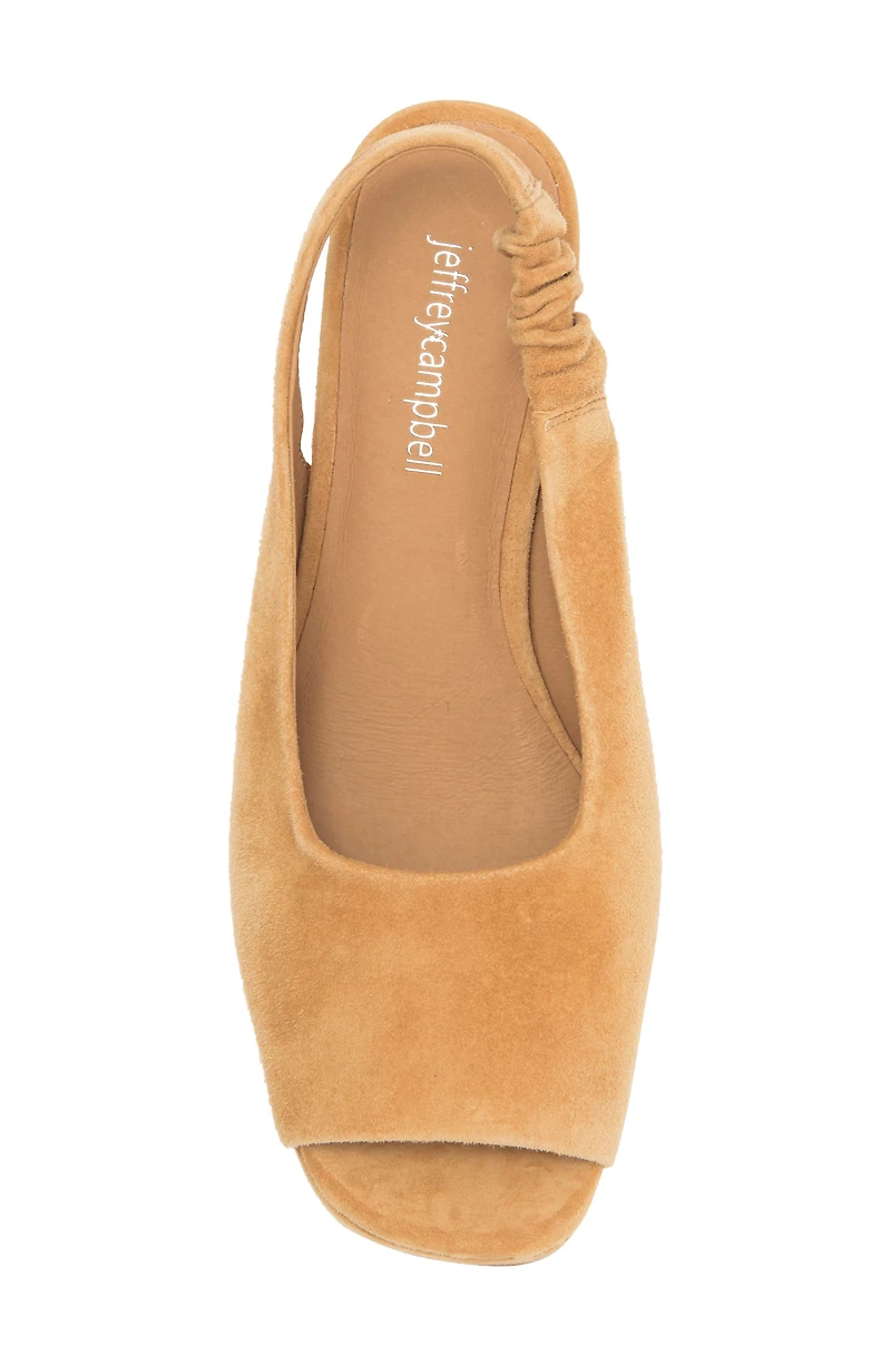 Extendo Slingback Platform Sandal