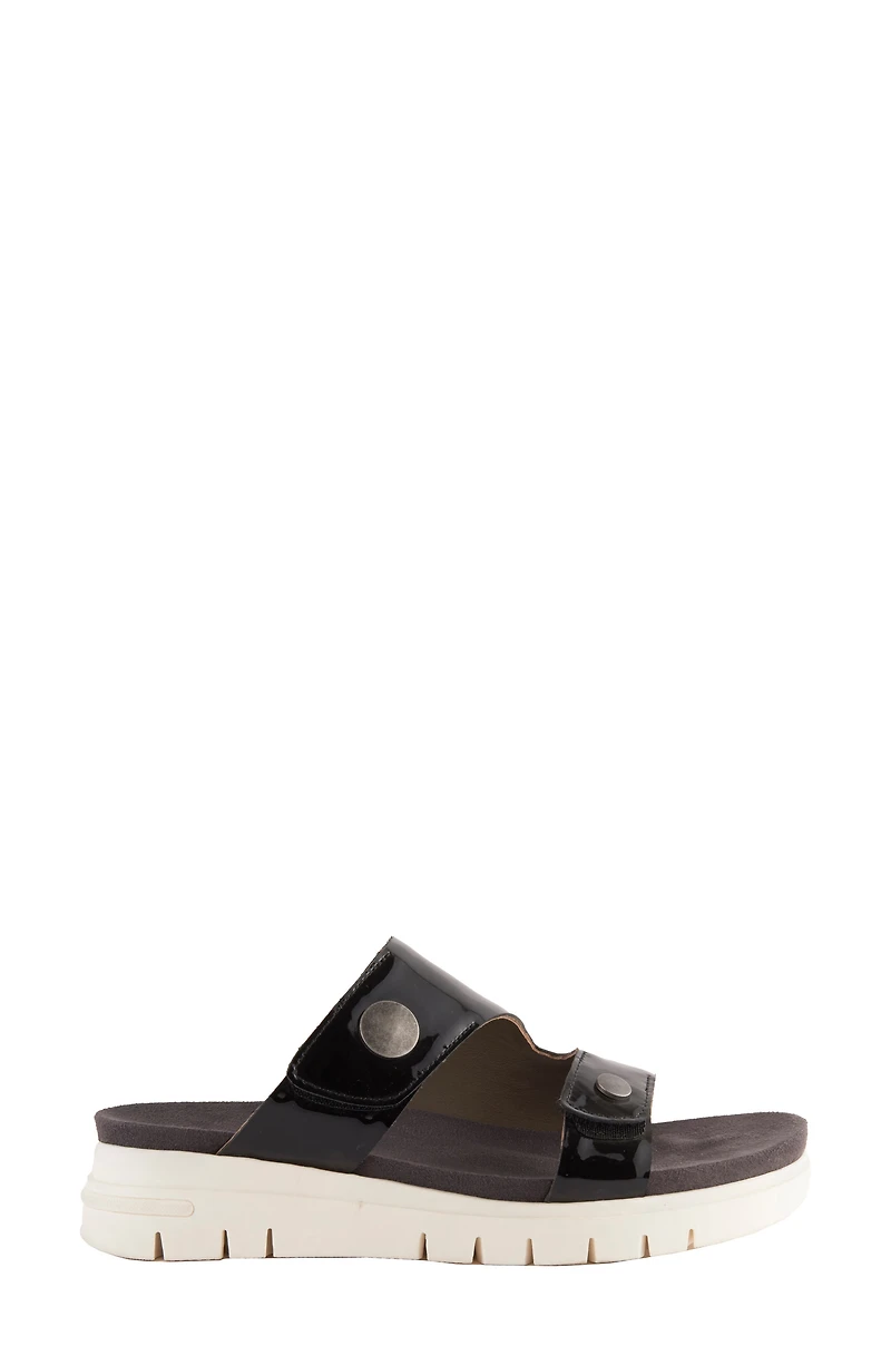 Elena Wedge Slide Sandal