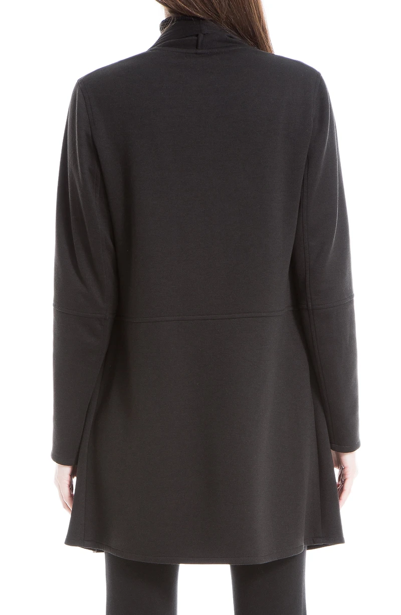 Trapunto Scuba Knit Topper