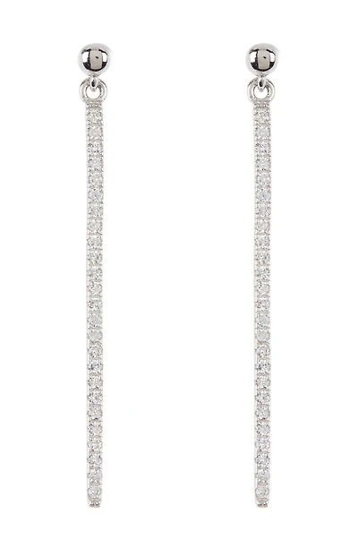 Swarovski Crystal Drop Bar Earrings