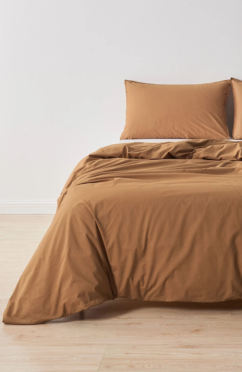 Cotton Percale Duvet Cover
