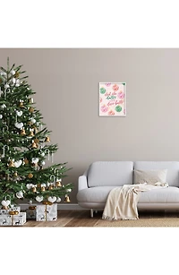 Deck The Halls Framed Canvas Wall Art