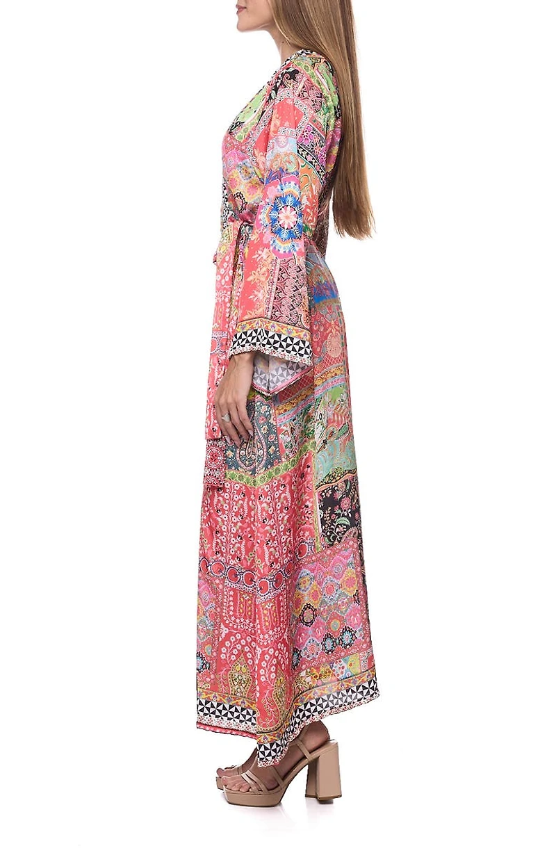 Tie Waist Longline Cover-Up Duster