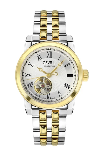 Men's Madison Two-Tone Bracelet Watch, 39mm