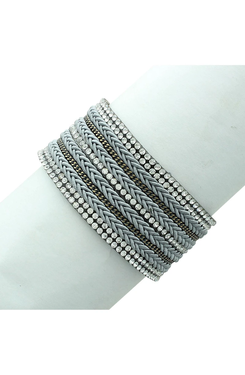 Mixed Media Cuff Bracelet