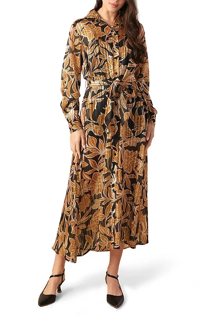 Long Sleeve Midi Shirtdress