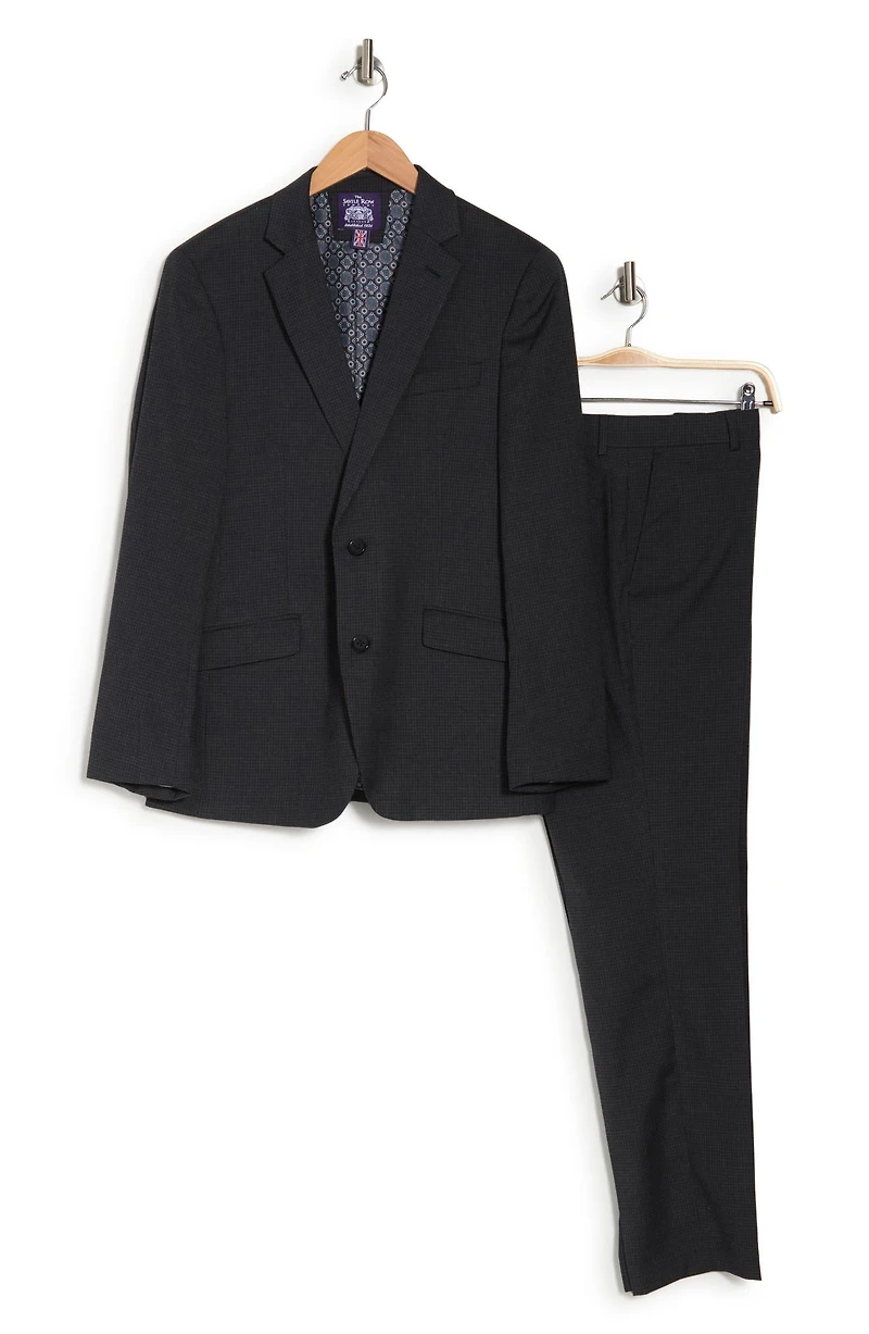Hoxton Check Notch Lapel Suit