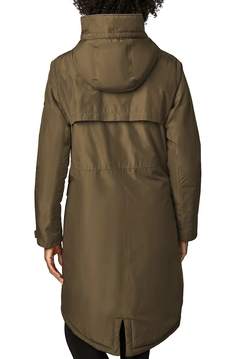 Insulated Hooded Raincoat