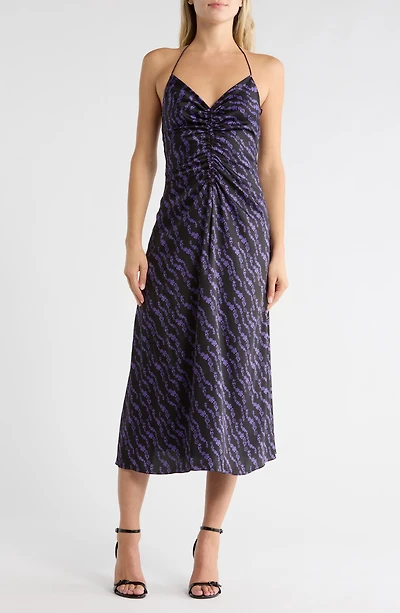 staud teresa midi dress Staud Teresa Cotton Crossback Midi-Dress