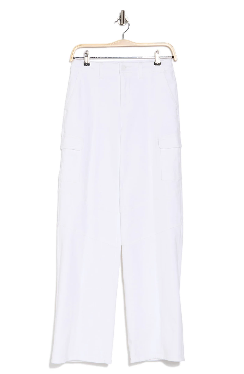 Brooklyn High Waist Wide Leg Utility Jeans