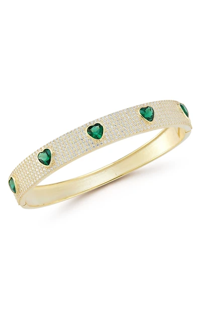 Heart Bangle Bracelet