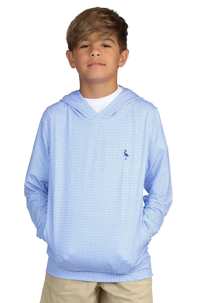 Kids' Houndstooth Performance Hoodie