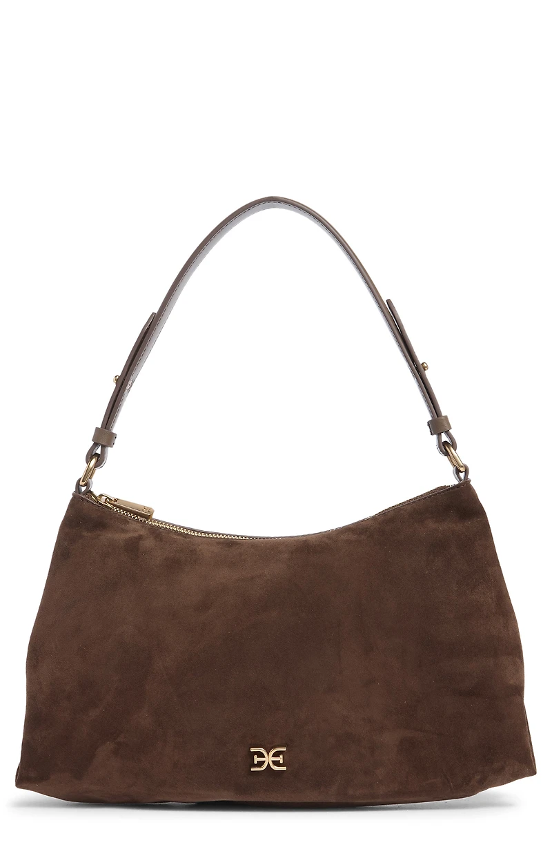 Marilyn Soft Suede Shoulder Bag