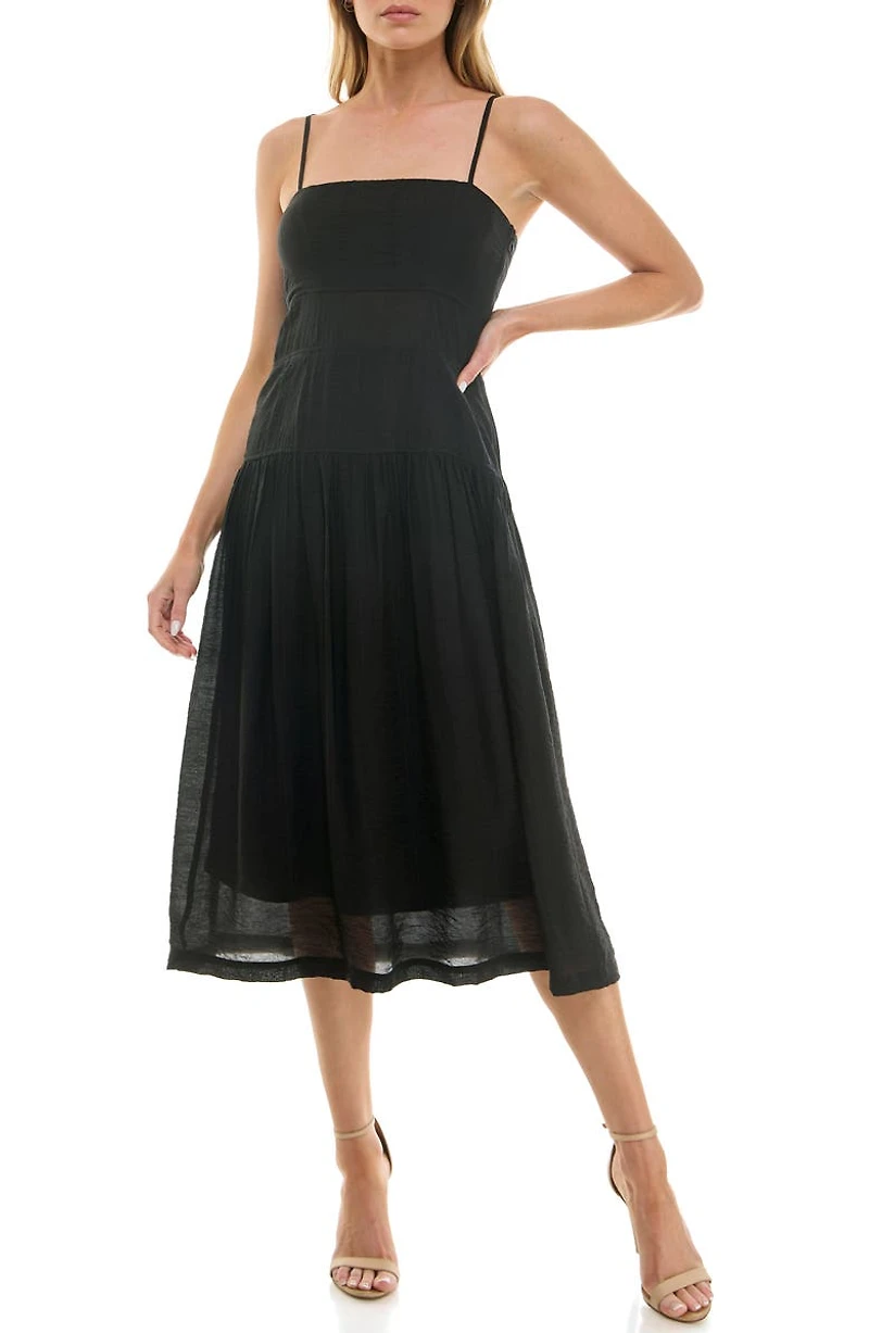Tiered Midi Sundress