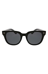 Retro Square 49mm Polarized Sunglasses