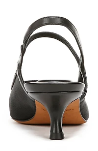 Venice Slingback Pointed Toe Kitten Heel Pump