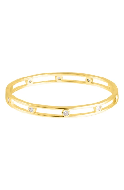 Cubic Zirconia Bangle Bracelet