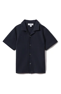 Kids' Gerrard Sr. Short Sleeve Cotton Button-Up Shirt