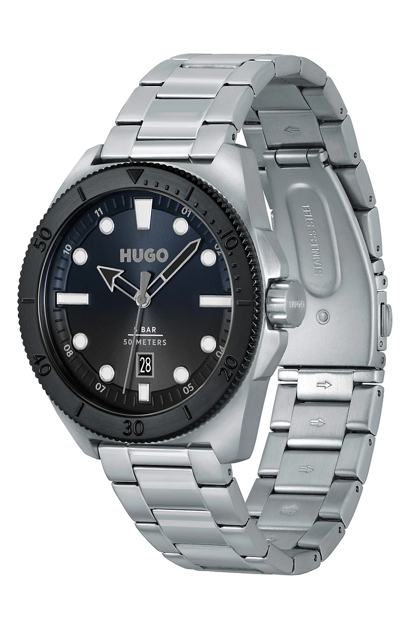 Visit Bracelet Watch, 44mm