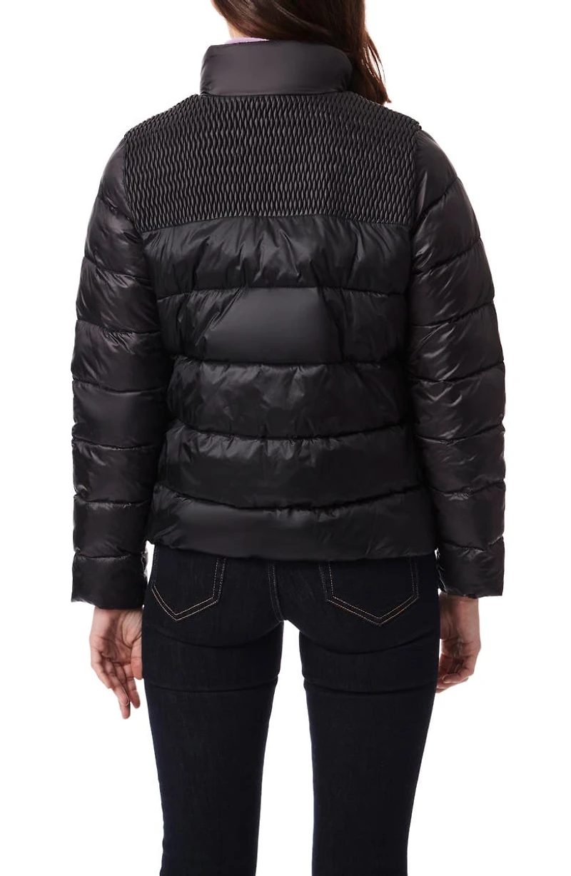 Diamond Quilted Puffer Jacket