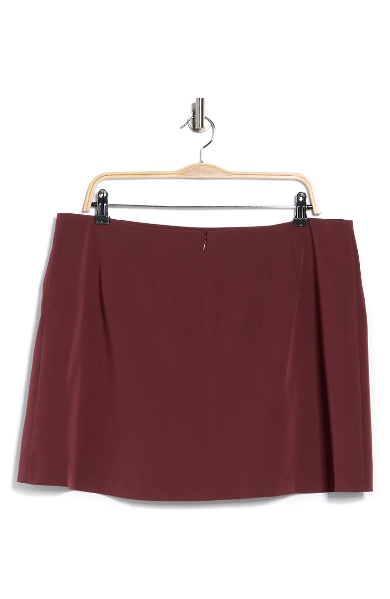 Tailored Detail Miniskirt