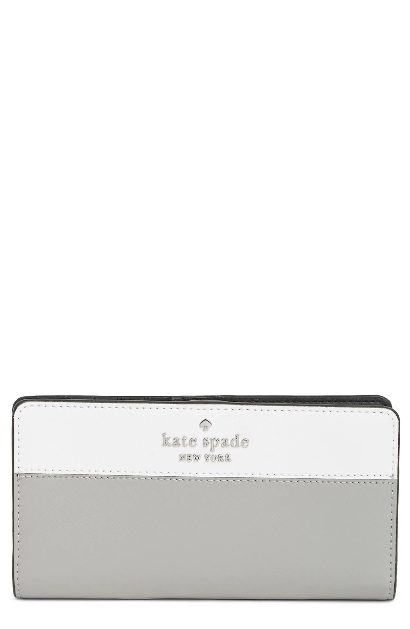 large slim bifold wallet