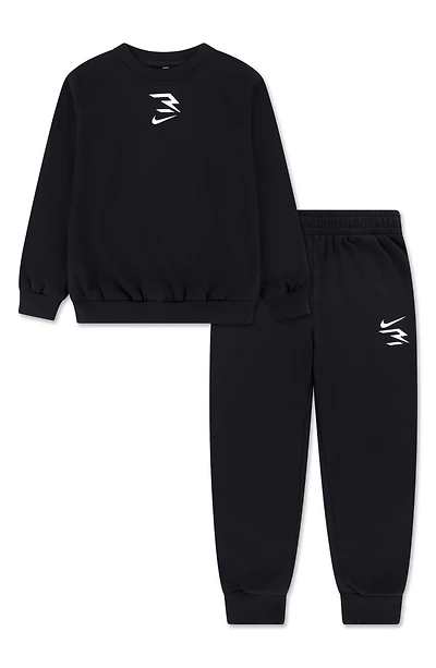Kids' Logo Fleece Sweatshirt & Joggers Set