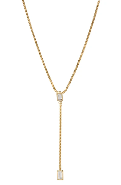 Entwine Cubic Zirconia Y-Necklace