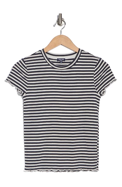Cannes Rib Cotton Blend Top