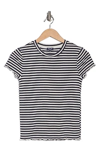 Cannes Rib Cotton Blend Top