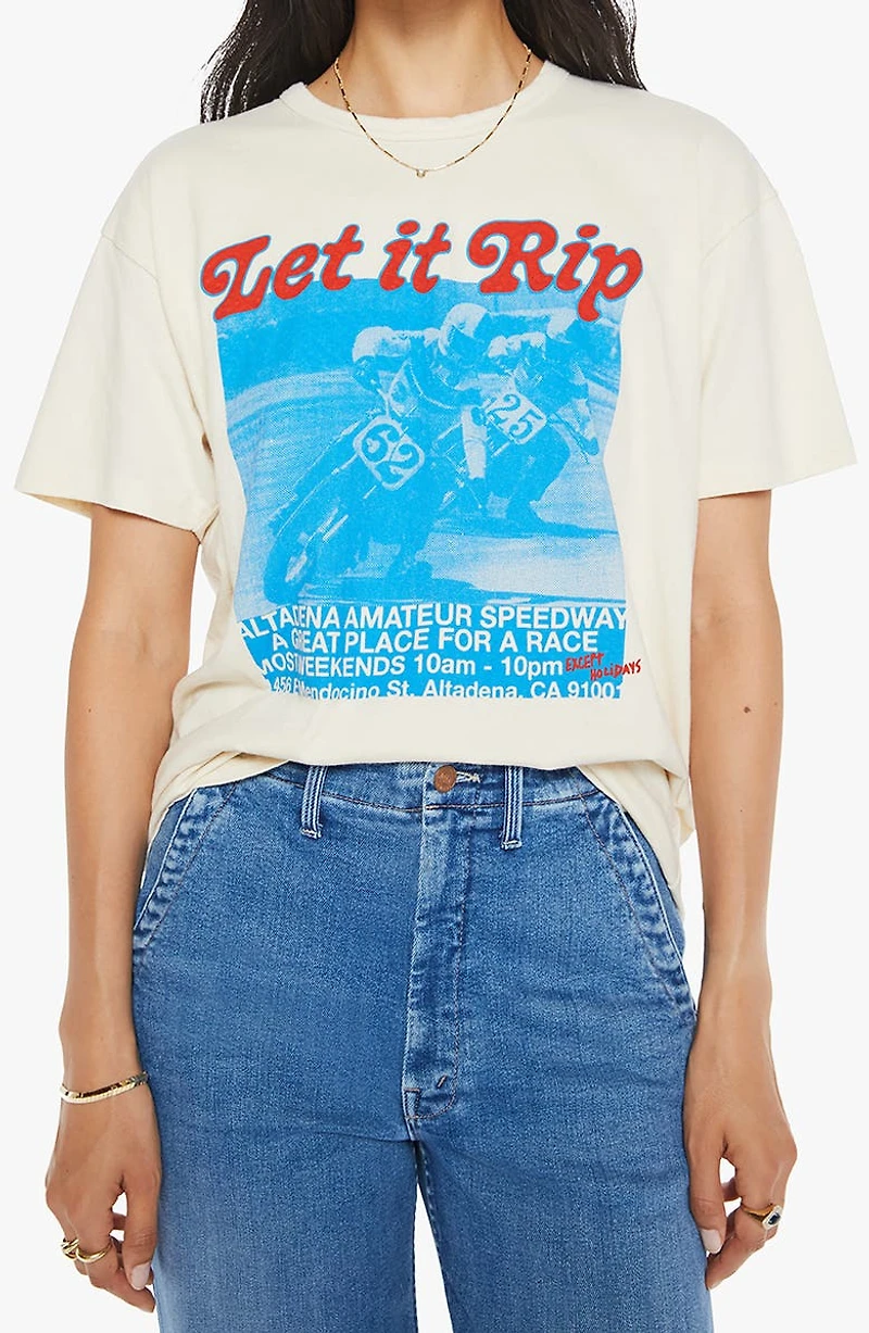 The Sleepover Stretch Cotton Graphic T-Shirt