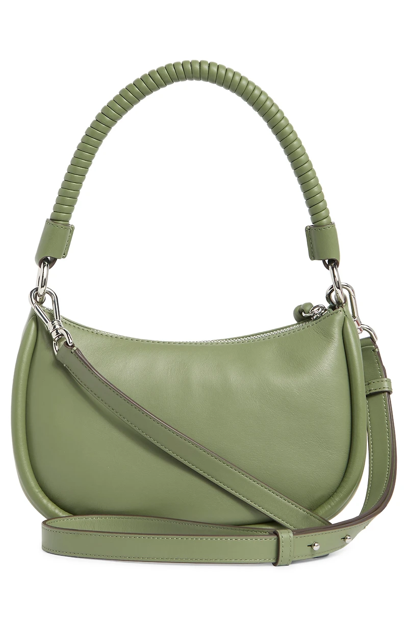 loop smooth leather shoulder bag