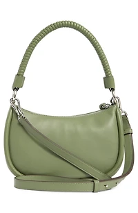loop smooth leather shoulder bag