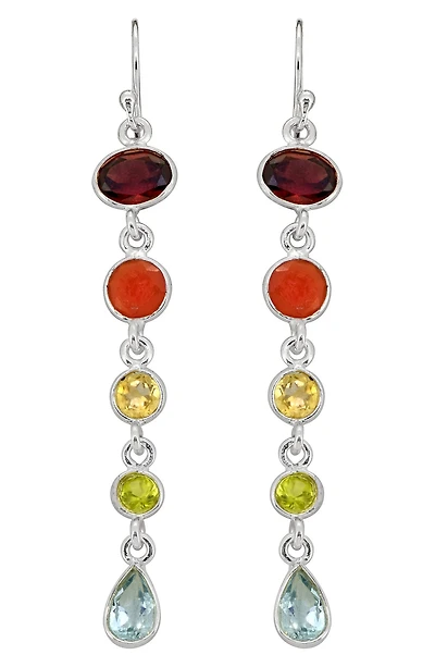 Stone Linear Earrings