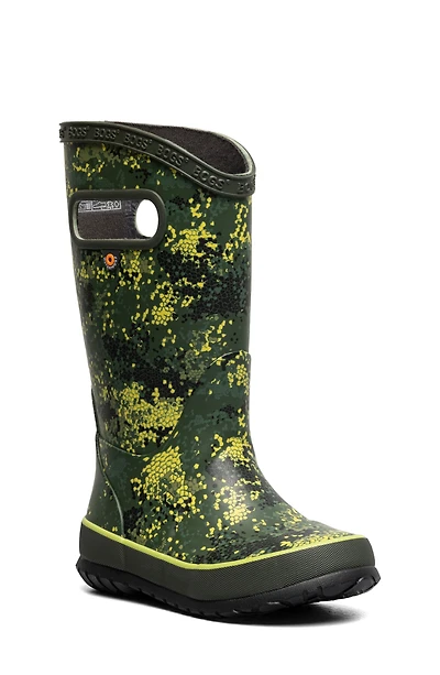 Microcamo Print Waterproof Rain Boot
