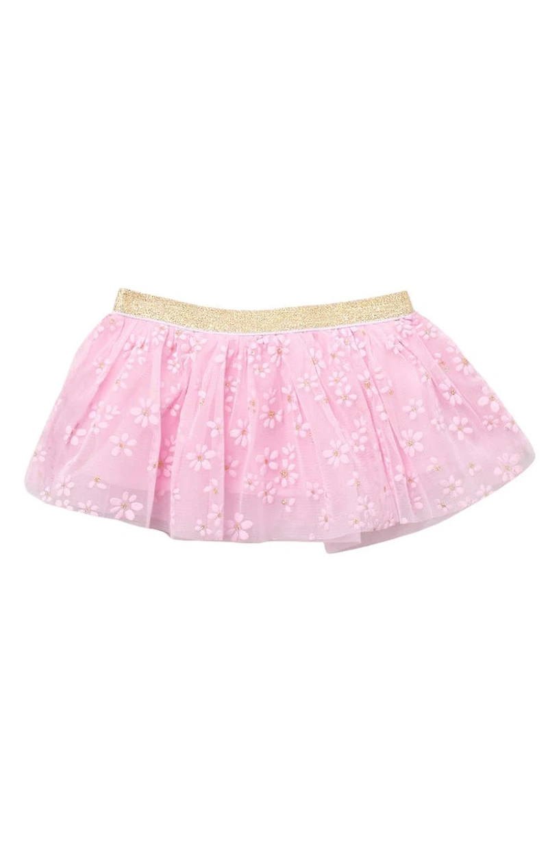 Puff Print Mesh Tutu