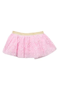 Puff Print Mesh Tutu
