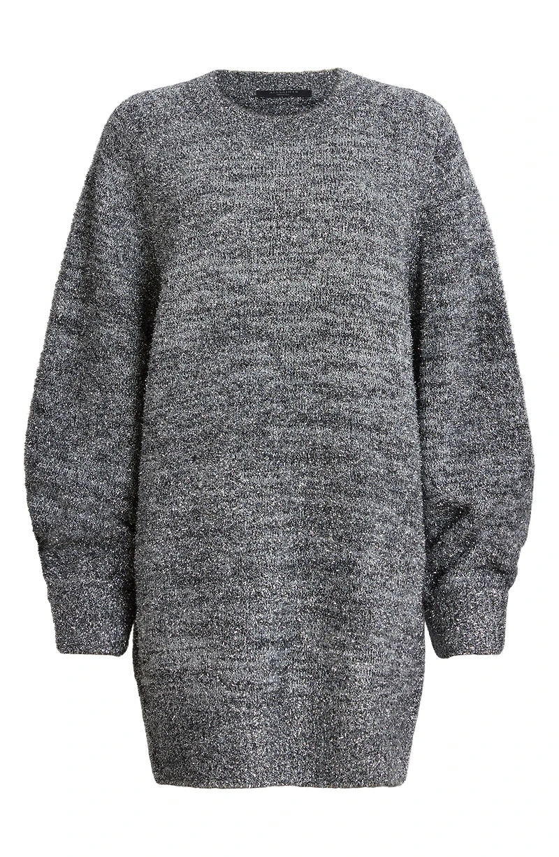 Dazzle Long Sleeve Sweater Dress