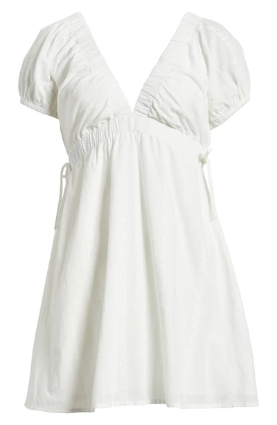 Cotton Eyelet Embroidered Dress