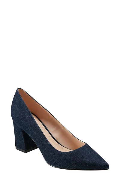Zala Block Heel Pump