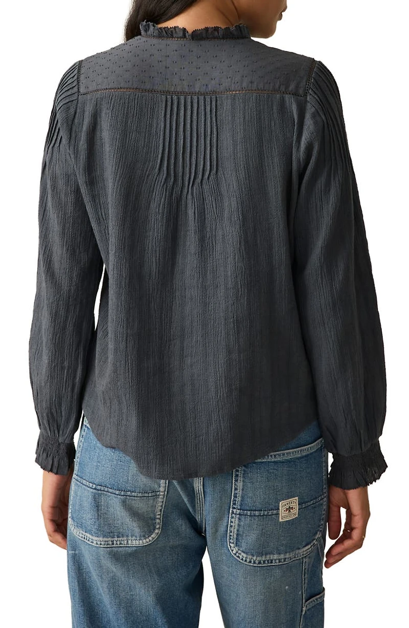 Lily Organic Cotton Button-Up Shirt
