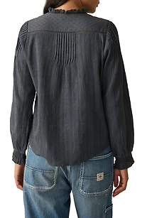 Lily Organic Cotton Button-Up Shirt