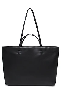 Liz East/West Leather Tote Bag