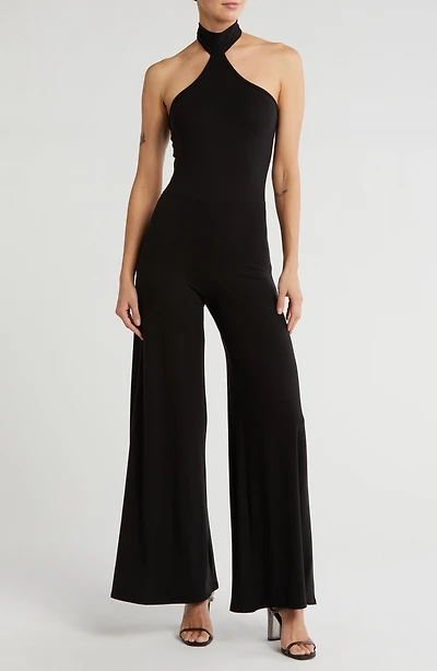 Halter Neck Jumpsuit