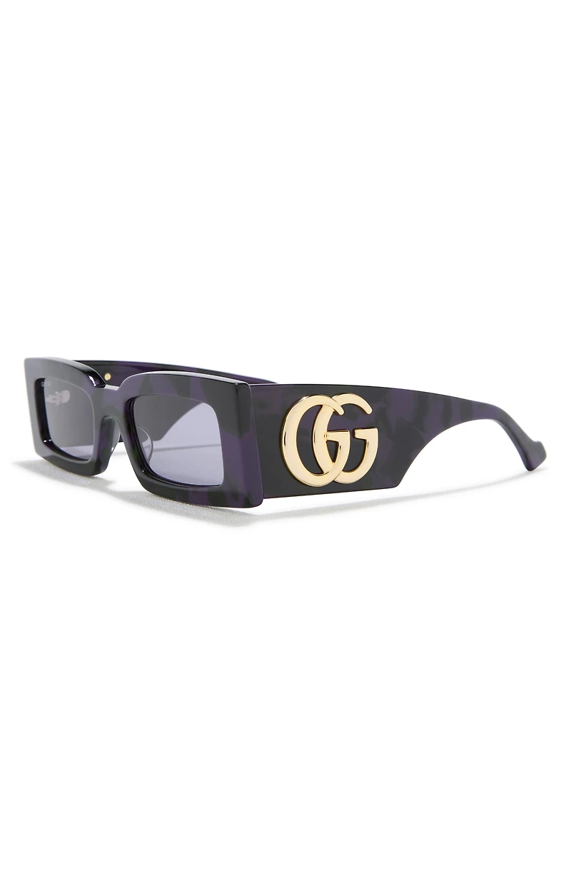 53mm Rectangular Sunglasses