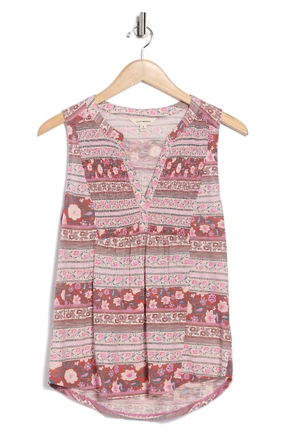 Floral Smocked Tank