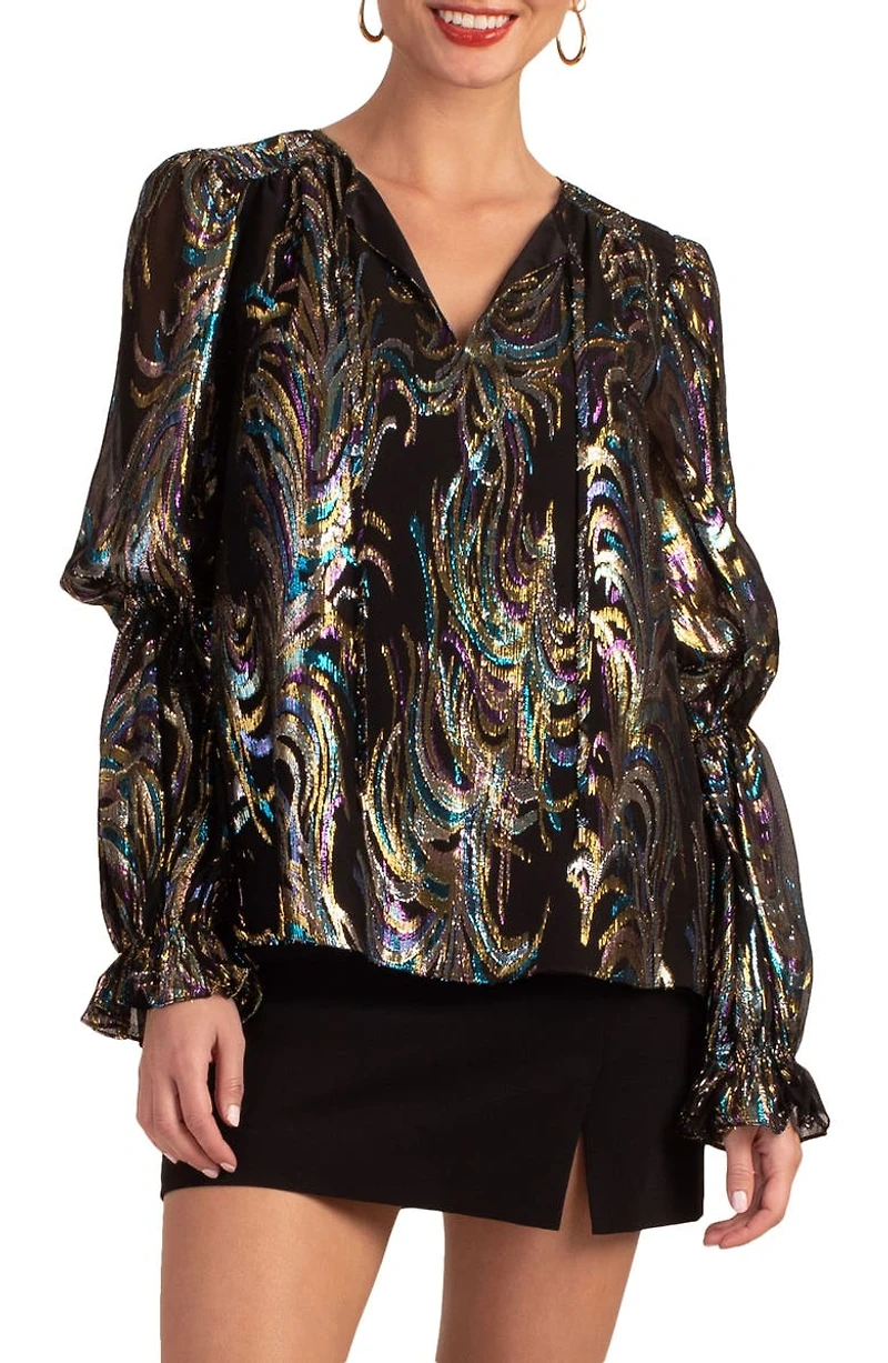 Ambrosial Silk Blend Top