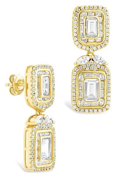 Trina Cubic Zirconia Drop Earrings