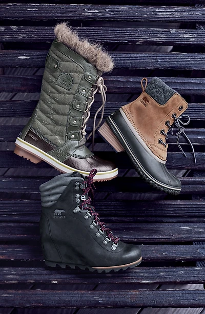 'Tofino II' Faux Fur Lined Waterproof Boot