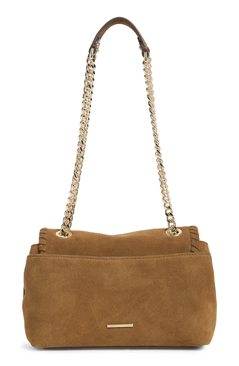 Edie Whipstitch Leather Crossbody